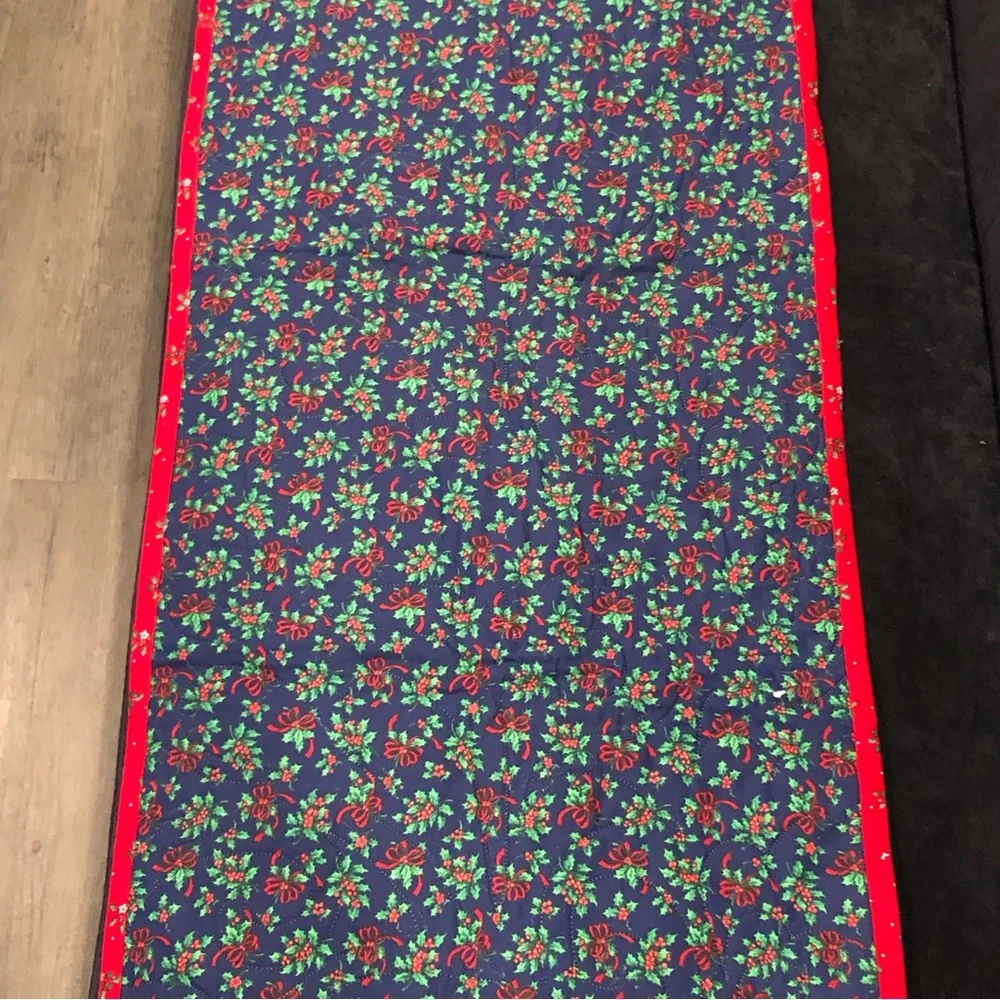 Reversible Christmas Table Runner